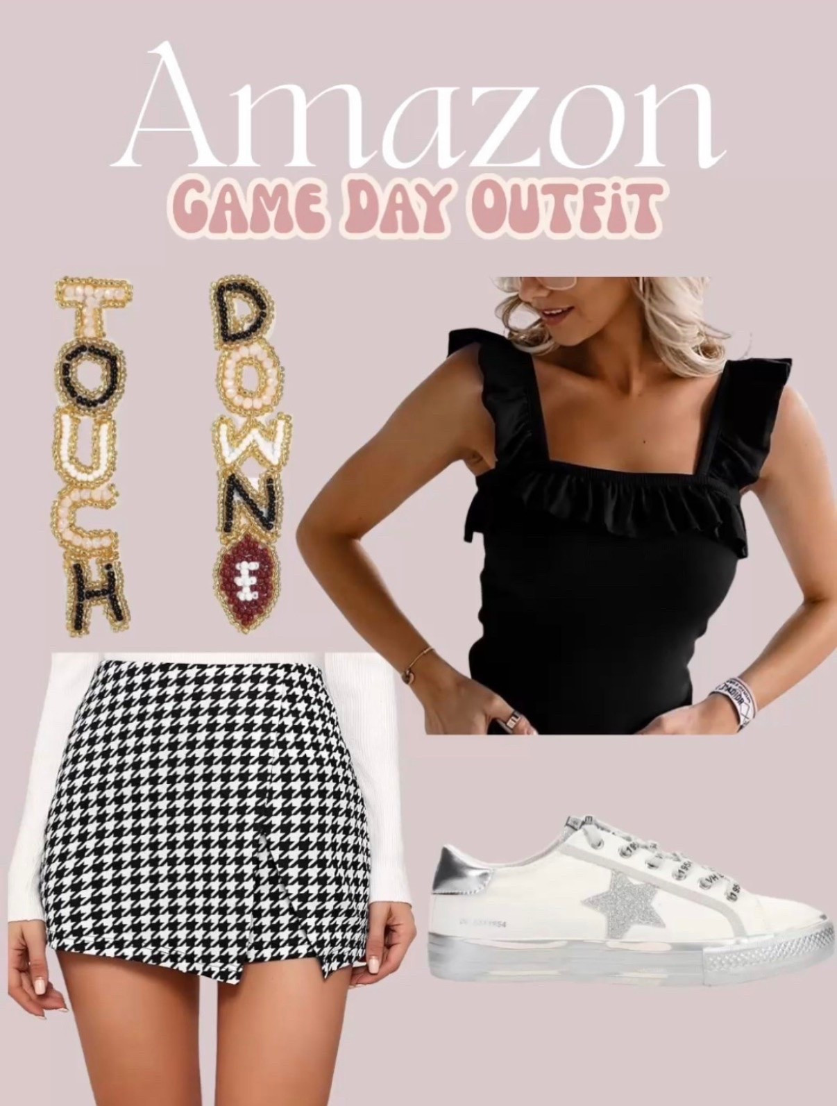 University of Alabama Football Game Day Outfit 

game day, roll tide, Bama, Alabama football, houndstooth, red and white, skort, bubble skirt, bubble dress, preppy, sorority game day shirt, powder blue, college football, football outfit, football shirt, preppy, college, game day outfit blue, game day outfit ideas, gameday, gameday outfit, college game day, football game outfits, football game, football season

#LTKootd #LTKU #LTKSeasonal