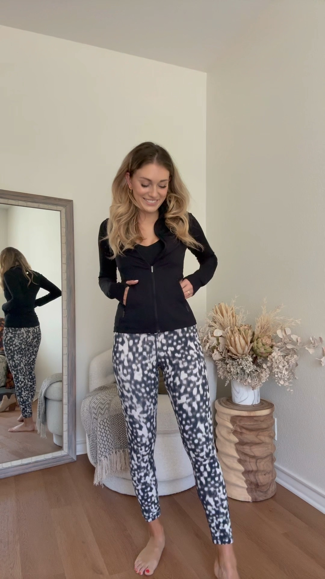 Ready for barre in this bold print legging outfit 🙌🏼

#LTKActive #LTKFindsUnder50