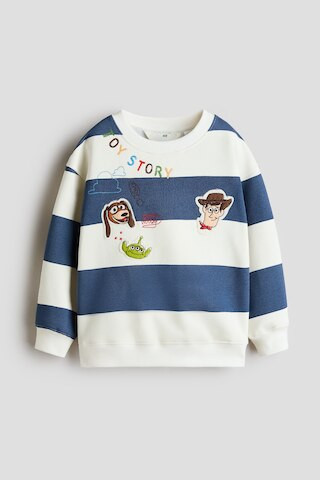 H & M - Printed Brushed-Inside Sweatshirt - Ivory/Toy Story | H&M (US, CA, MX)