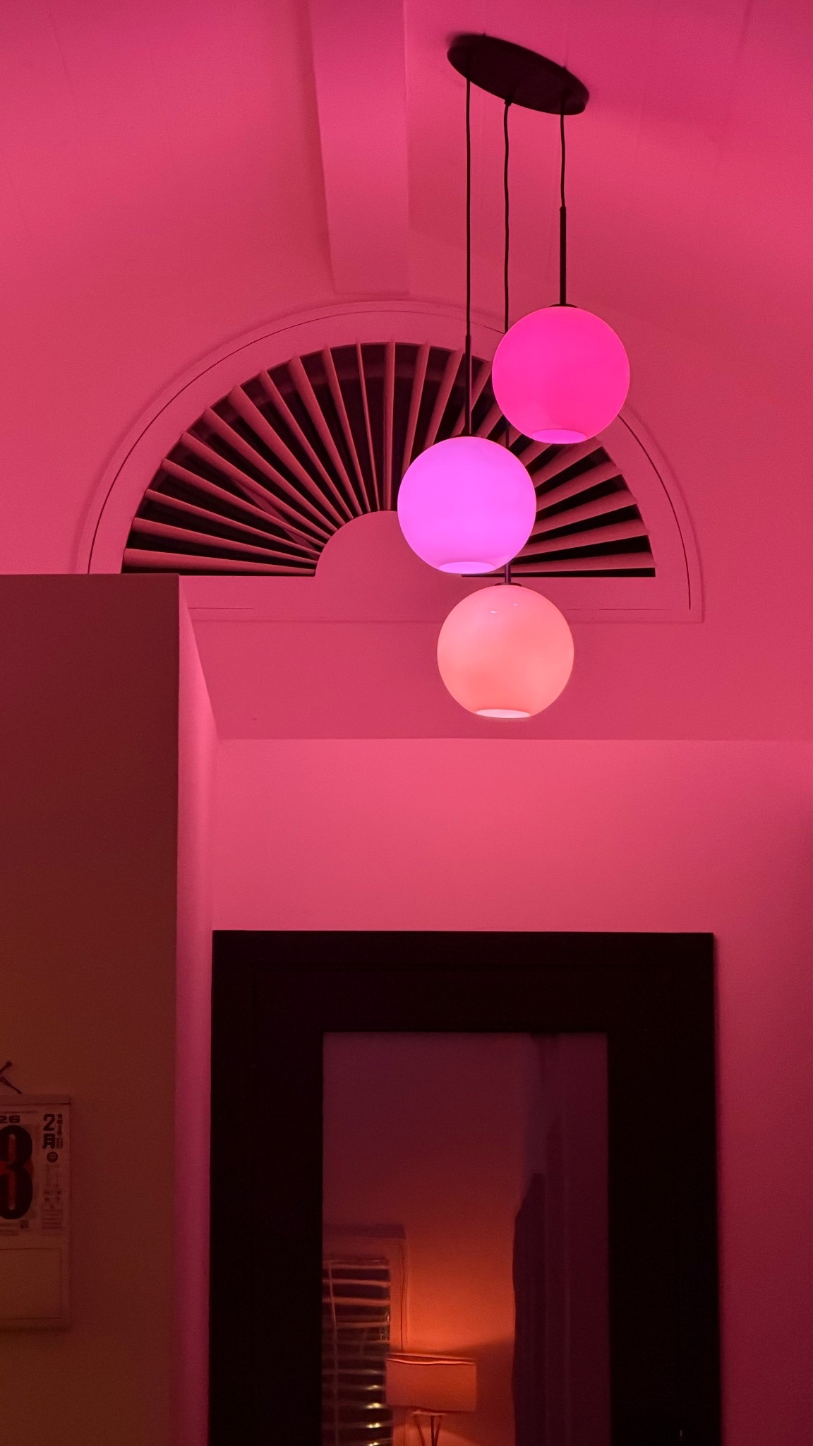 Hue lights all in the house for the vibes >>>