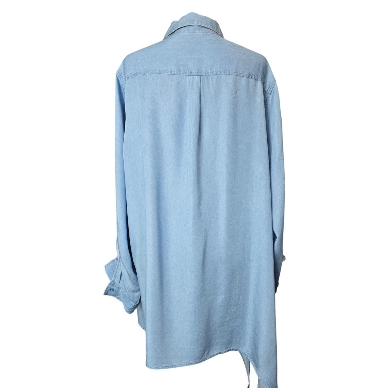 Zac & Rachel Light Blue Button Down Shirt 
Sz... | Depop | Depop US
