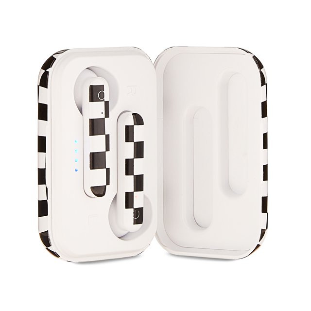 Way to Celebrate! Valentine's Day Black and White Bluetooth Enabled Earbuds - Walmart.com | Walmart (US)