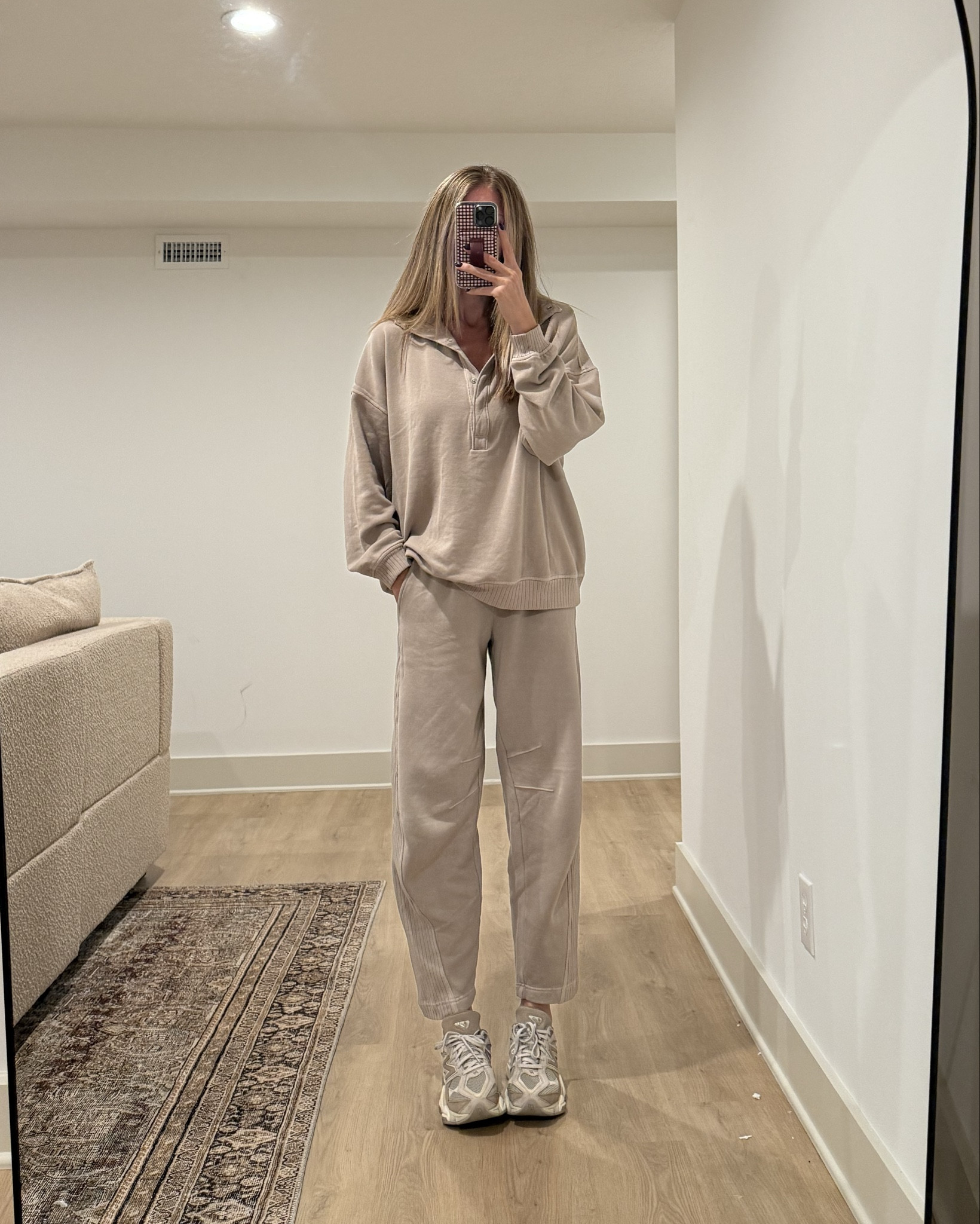 Work from home comfy outfit today! My usual medium/medium in top for super oversized fit (already runs oversized fyi) and sized down to small tall in pants




Aerie, tall girl friendly, tall sizes, lounge set

#LTKHoliday #LTKSeasonal #LTKTall