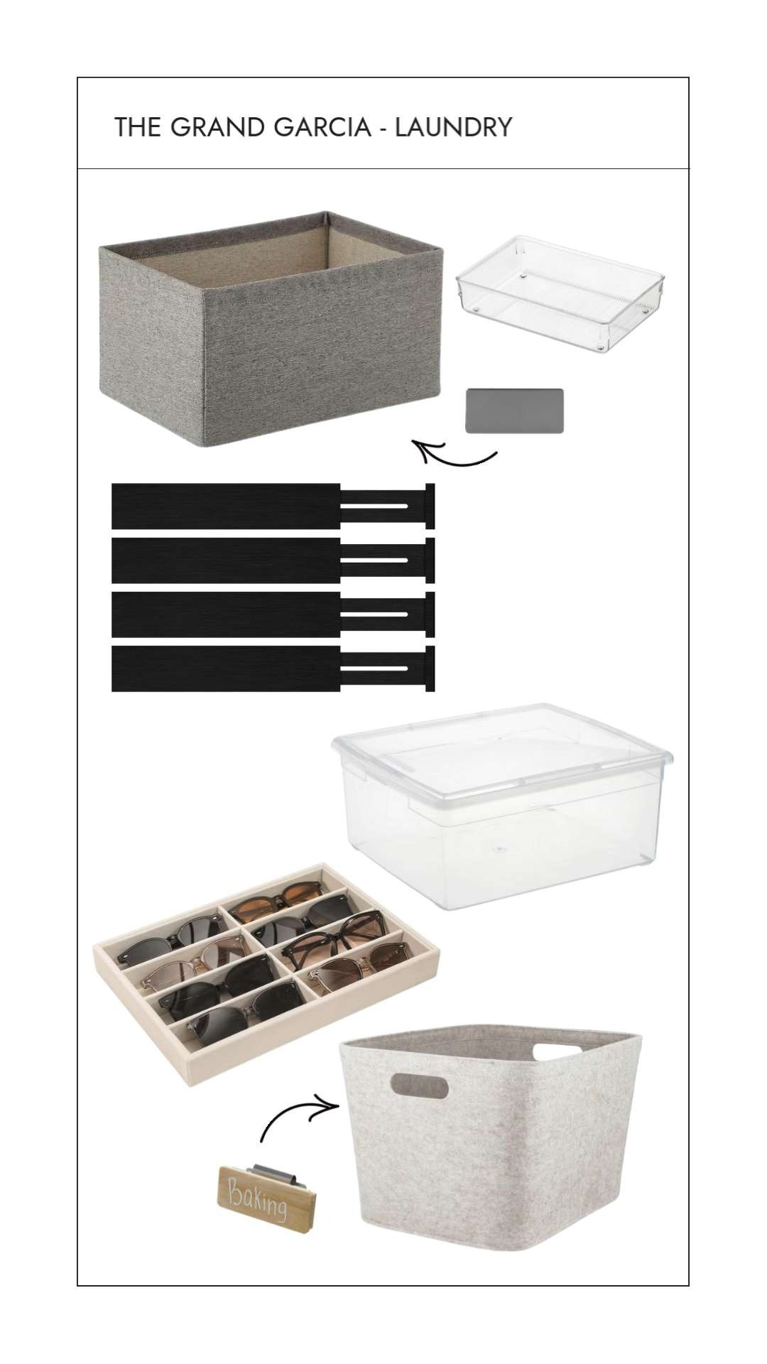 The Grand Garcia's Laundry and Mudroom combines style and function with products from The Container Store, NEAT Method, Target, and Amazon. 

 

#LTKHome #LTKFindsUnder50 #LTKFindsUnder100