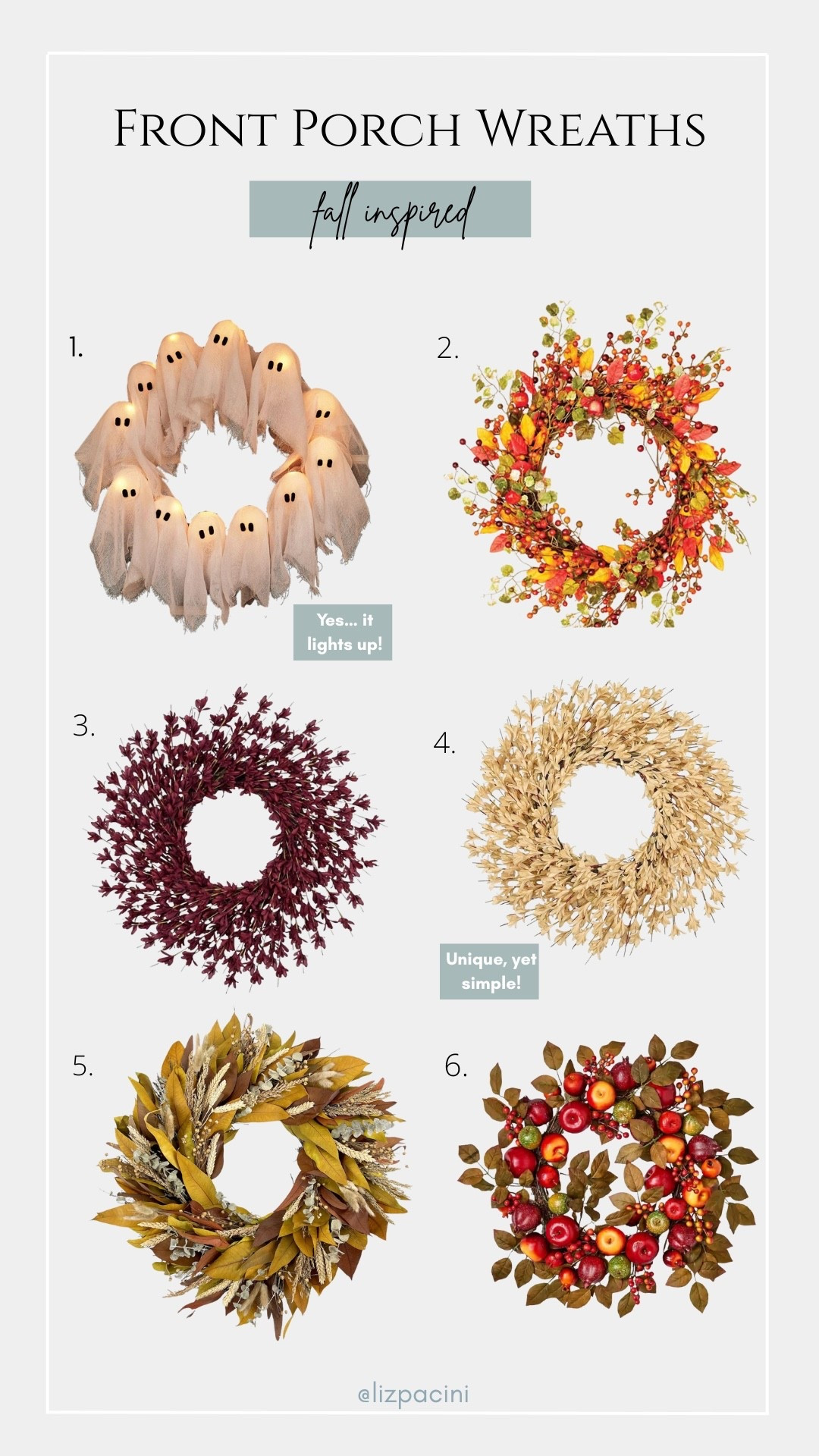 Fall Front Porch Wreaths 🍁🍂

fall wreaths, fall inspired, halloween decor, burgundy, orange & tan, exterior home decor

#LTKHome #LTKFindsUnder100 #LTKSeasonal