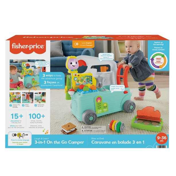Laugh & Learn® 3-in-1 On-the-Go Camper | Indigo (CA)