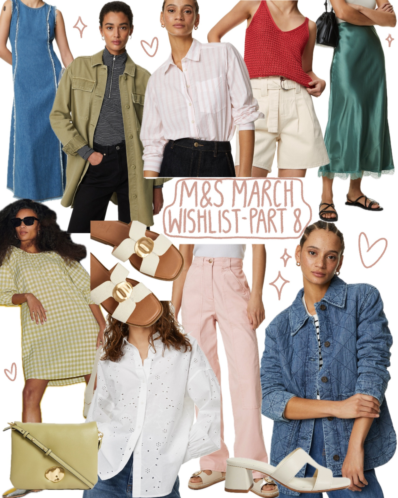 M&S March Wishlist Part 8!
Denim jackets and dresses, gingham, striped shirts and Hermes sandal dupes! Spring summer outfit inspo 💗


#LTKstyletip #LTKshoecrush #LTKfindsunder50