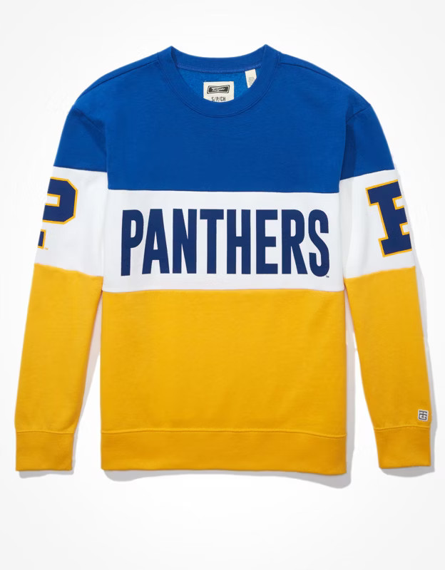 Tailgate Women's Pitt Panthers Colorblock Sweatshirt | American Eagle Outfitters (US & CA)