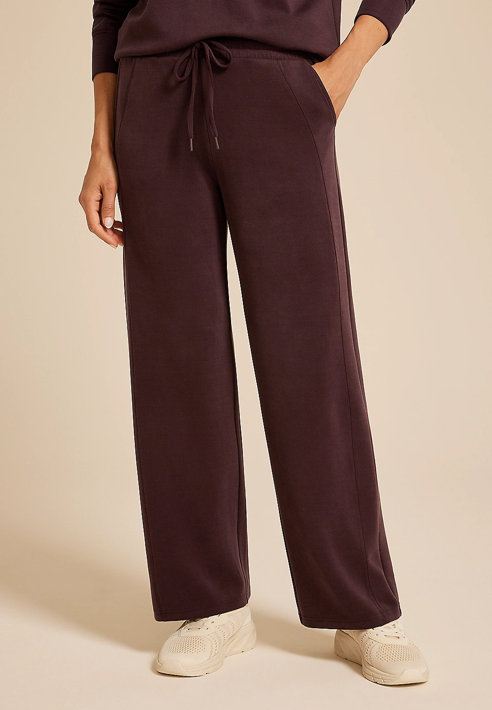 Cloud Scuba Knit Wide Leg Sweatpant | Maurices
