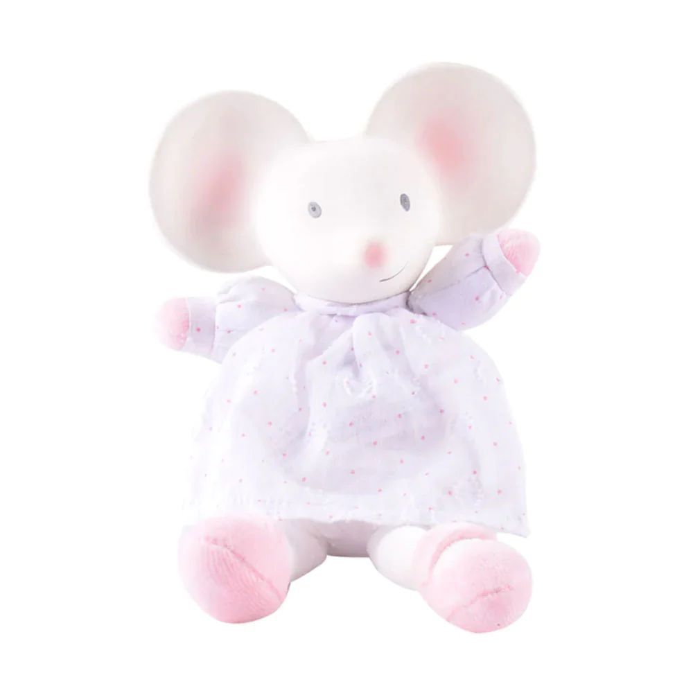 Mini Meiya Mouse Rubber Head Toy - Tikiri | The Beaufort Bonnet Company