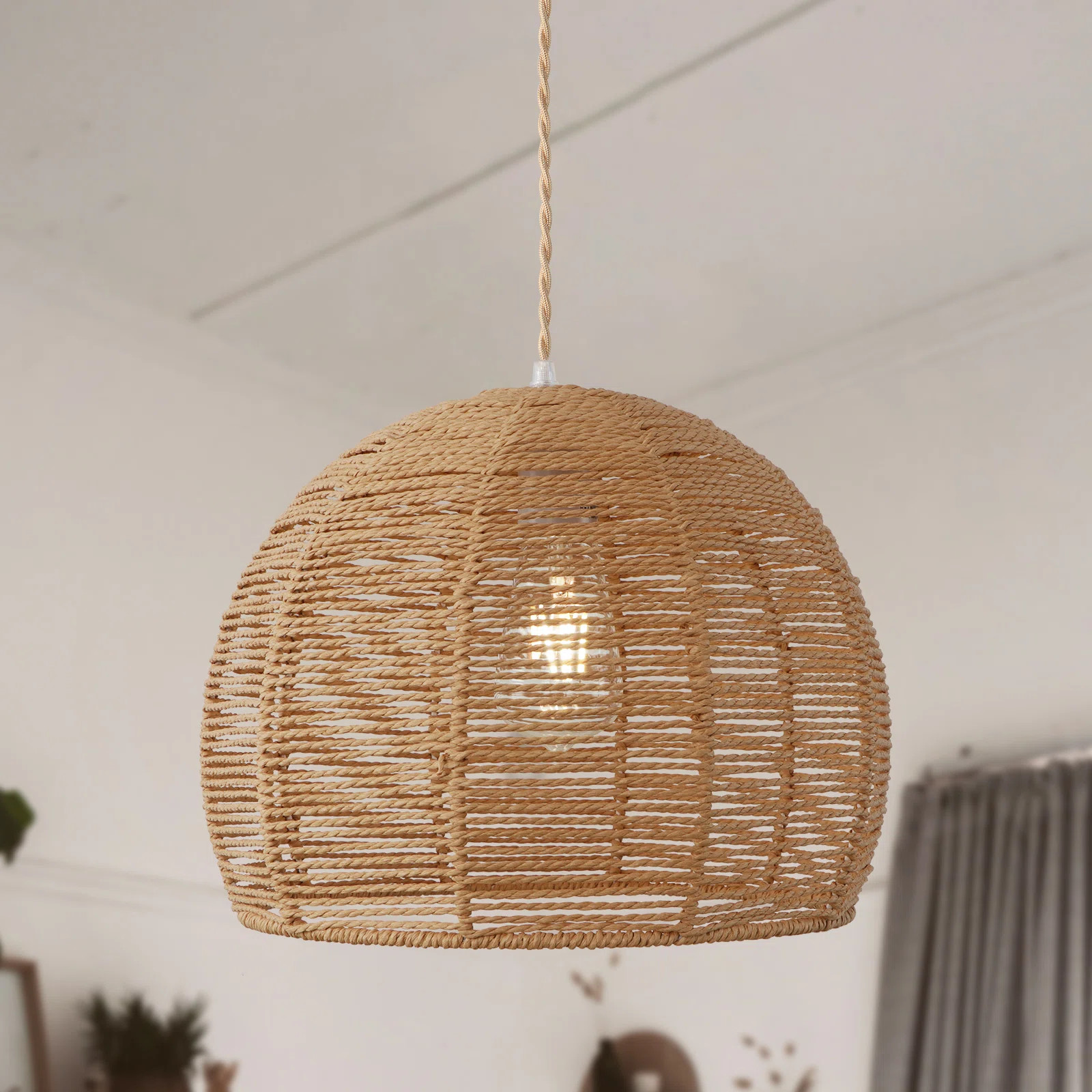 Bay Isle Home™ Suwannee Dimmable 1 - Light Unique/Statement Pendant & Reviews | Wayfair | Wayfair North America