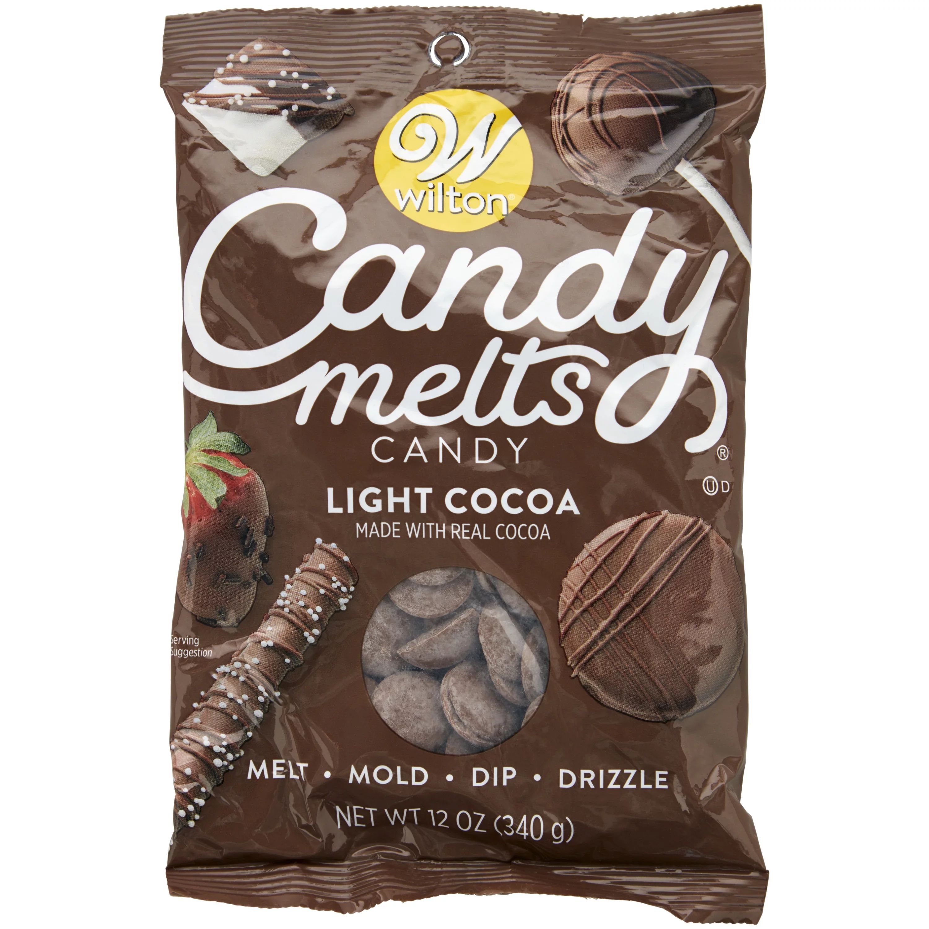 Wilton Light Cocoa Candy Melts Candy, 12 oz. | Walmart (US)