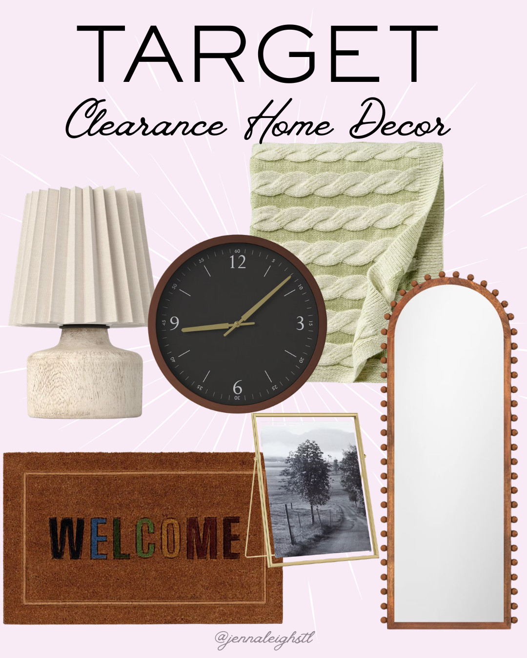 Clearance home decor finds at Target. 

 #LTKHome #LTKSaleAlert