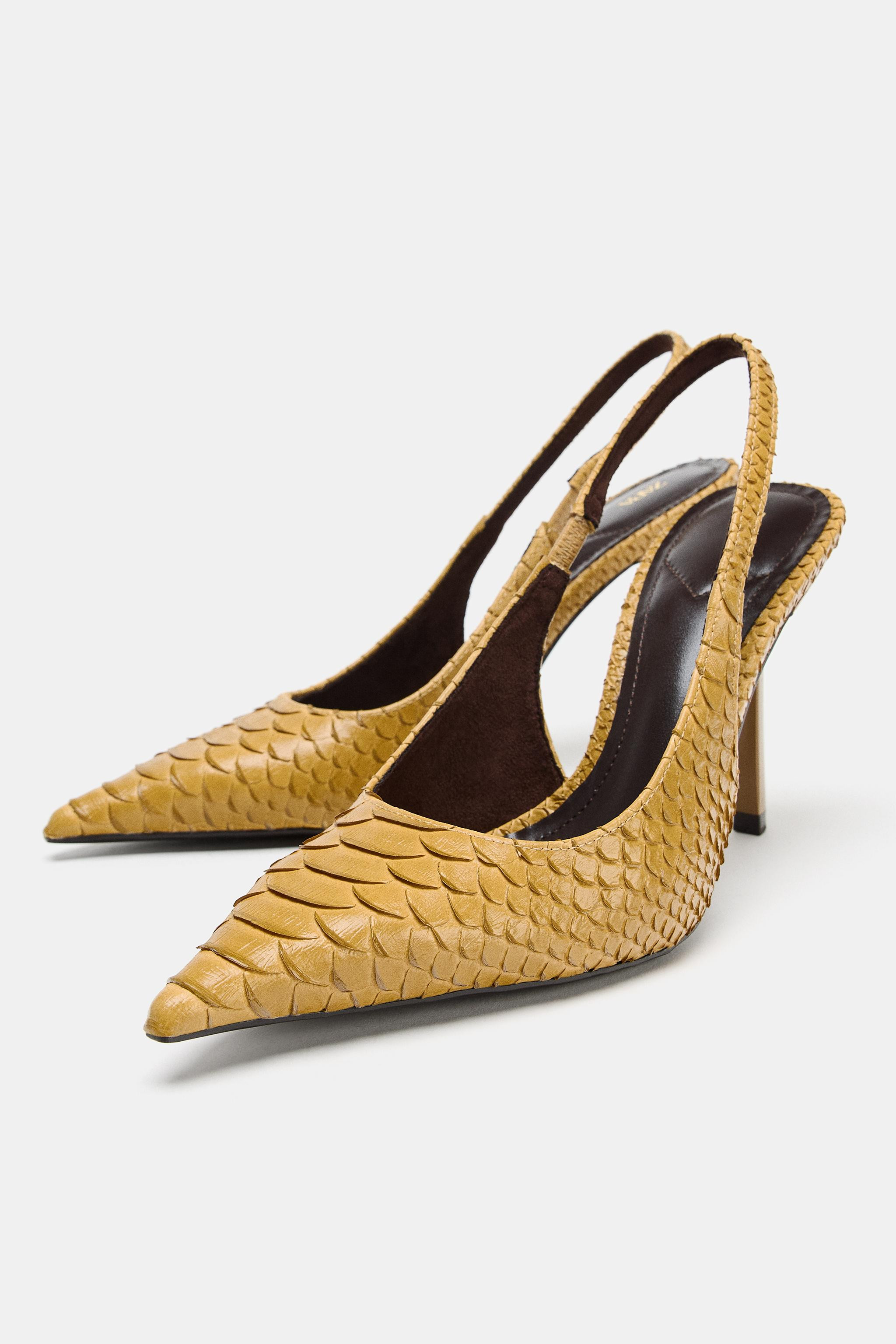 SLINGBACK MIT RELIEFMUSTER | Zara US