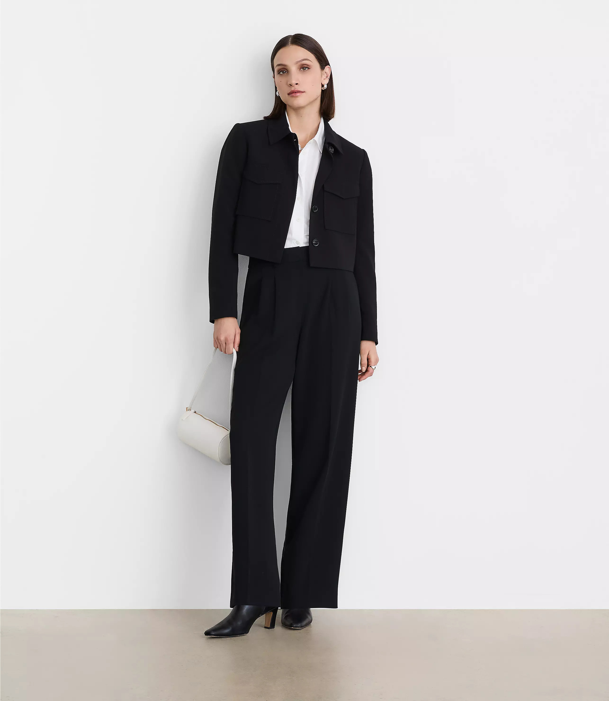 LOFT Versa Seasonless Stretch Patch Pocket Jacket | LOFT