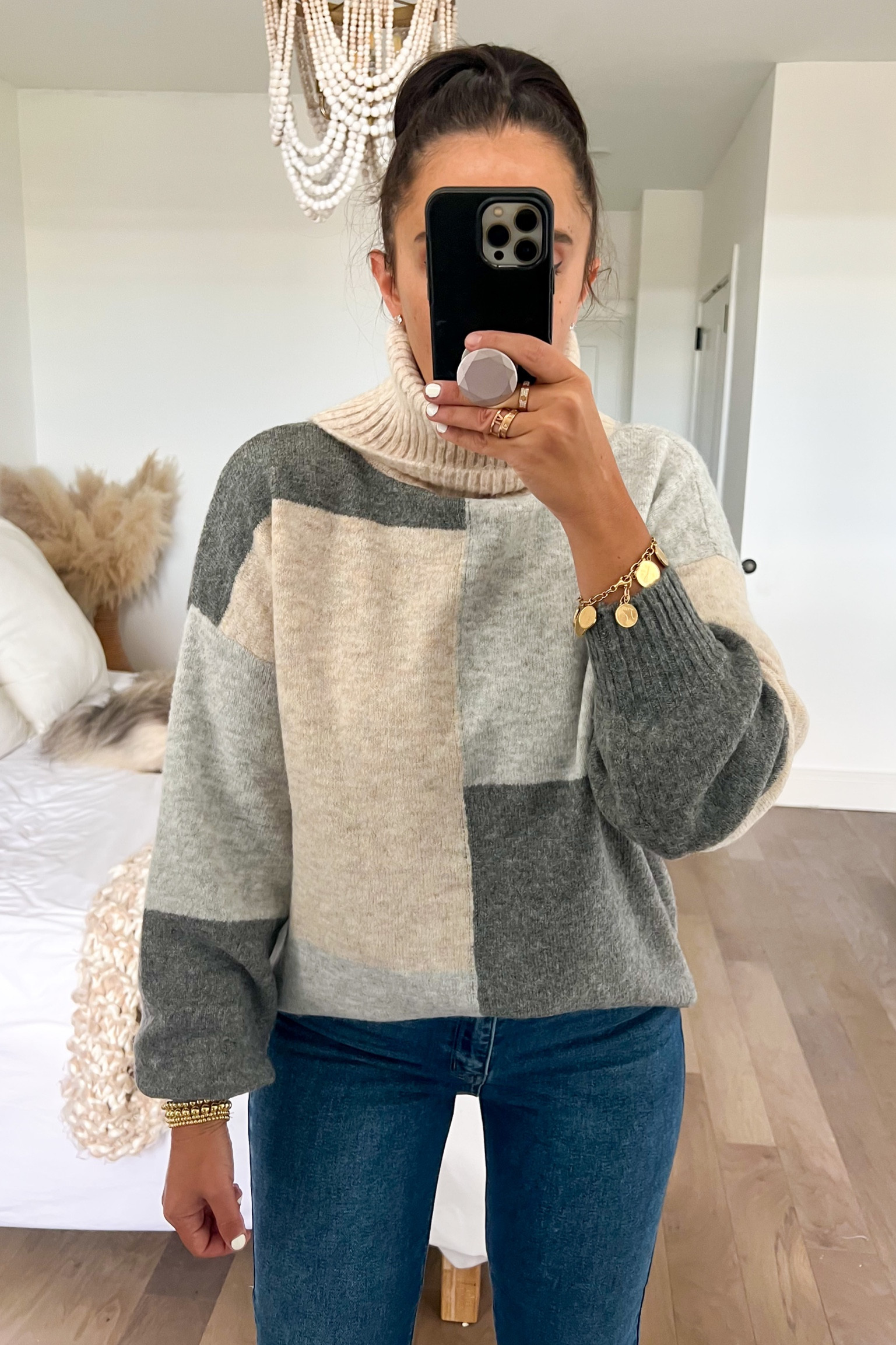 Sweater wearing size small