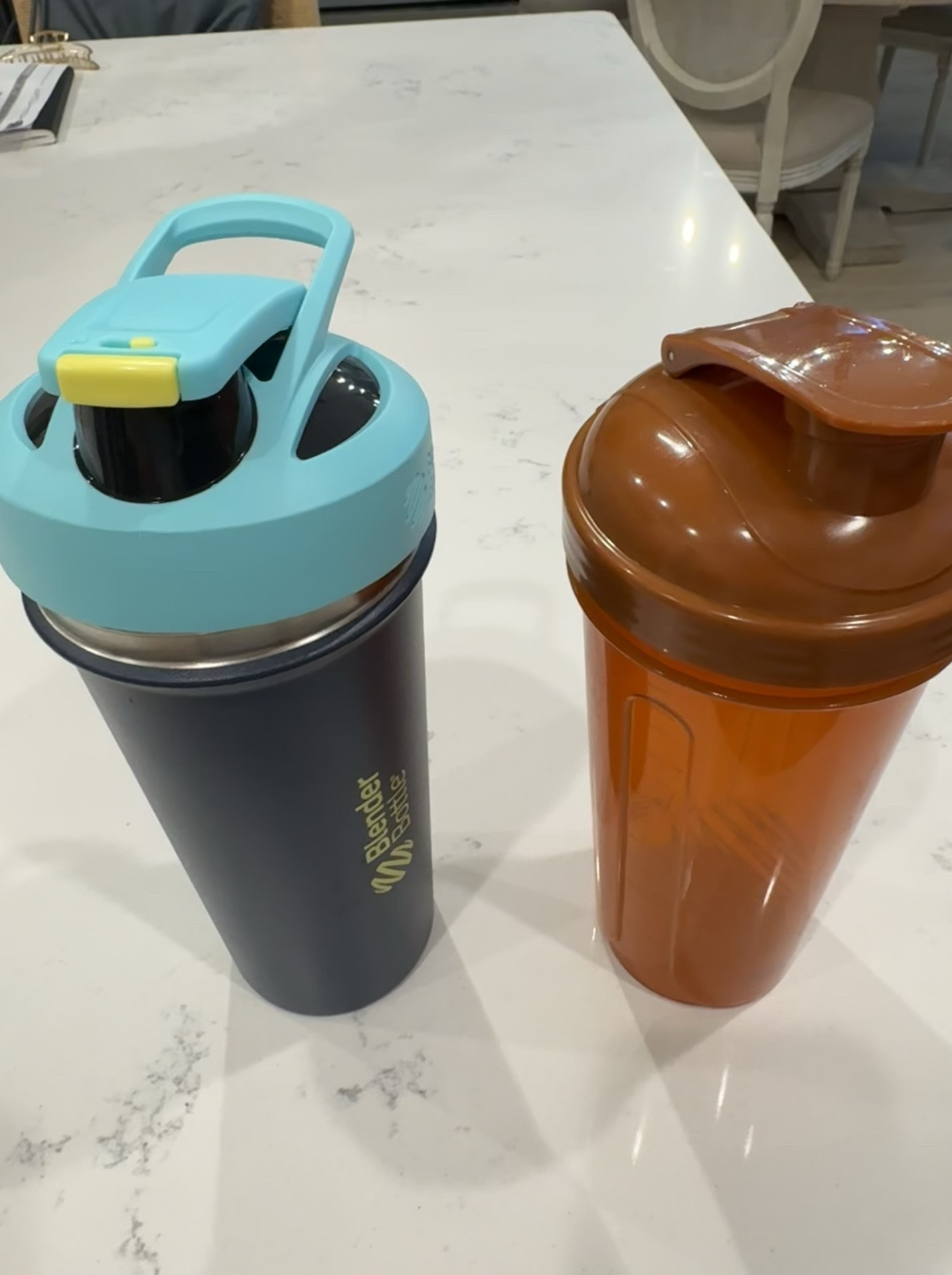 Blender bottle upgrade! We love these for our shakes for protein and greens. They don’t sweat, keep your drink cold and especially happy about the no leaking lock top! Getting plastic out of my kitchen is a goal this year and happy with this new find! #heathgoals #blenderbottle #healthfirst #proteinshake #drinkyourgreens  

#LTKFitness #LTKActive #LTKFindsUnder50