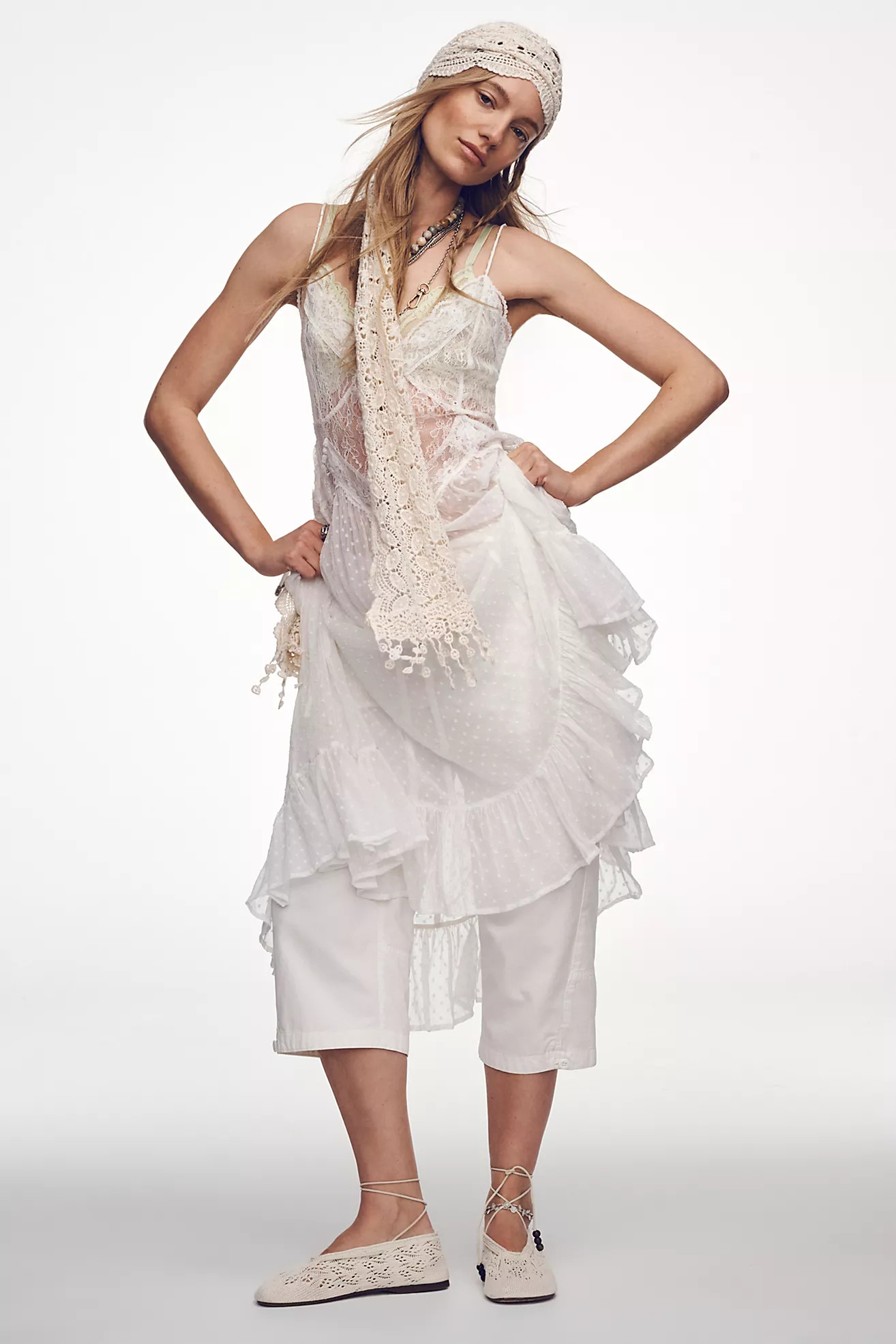 Rosemary Crochet Wrap Flats | Free People (Global - UK&FR Excluded)