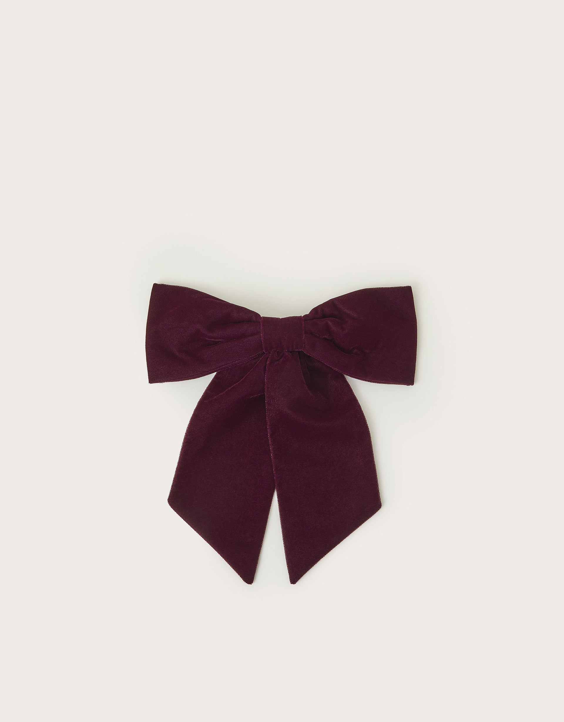 Velvet Bow Hair Clip | Monsoon (UK)