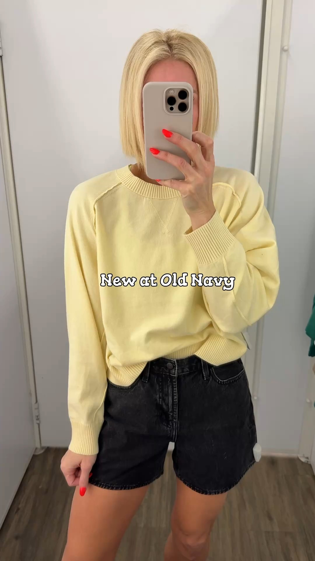 Impressed is an understatement  — and both on sale under $25. — this sweater feels like lightweight cashmere and has the cutest sweatshirt details, and these denim shorts have the most flattering fit. 
The shorts are a baggy fit. I’m wearing my true size 4 and sized up to a large in the sweater.
more colors in both. 

#LTKmomlife #LTKSaleAlert #LTKOver40