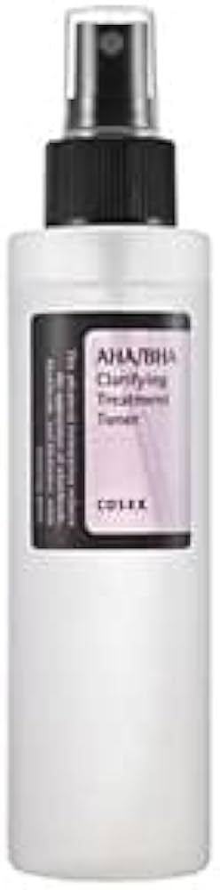 COSRX AHA/BHA Clarifying Treatment Toner, 5.07 fl.oz / 150ml | Exfoliating Facial Spray | Korean Ski | Amazon (US)
