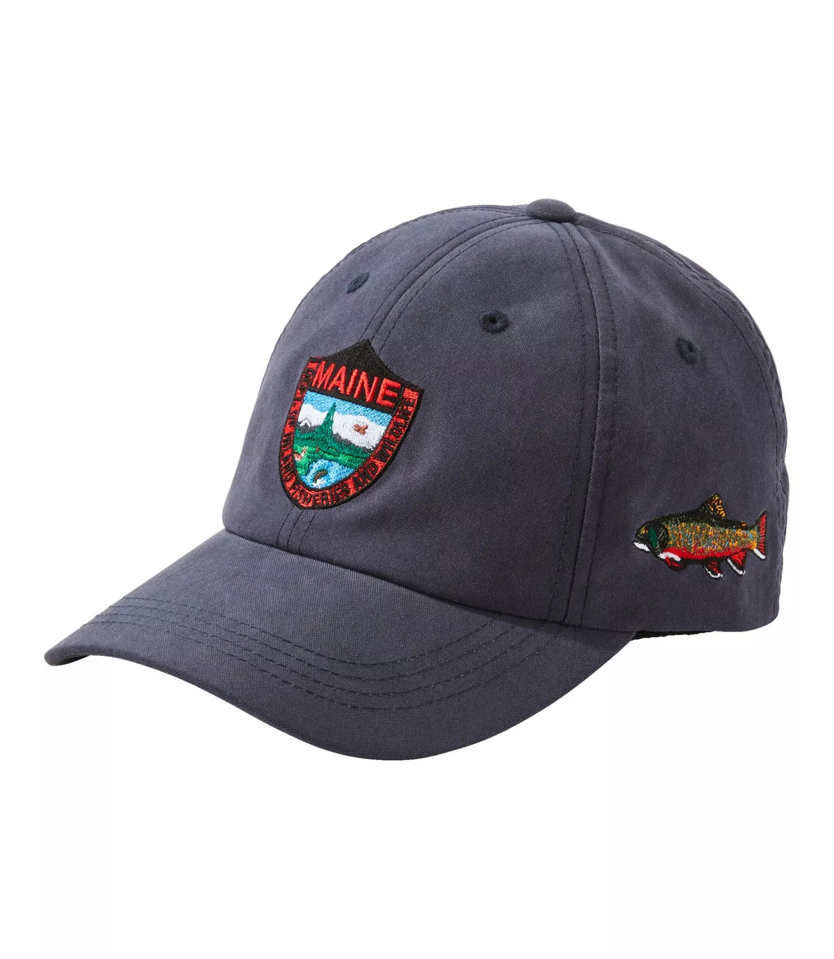 Adults' MIF&W Baseball Cap, Brook Trout | L.L. Bean