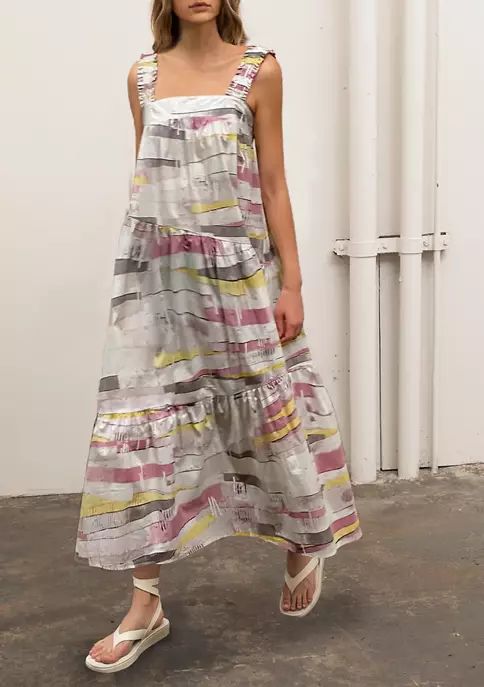Women's Sleeveless Printed Maxi Dress | Belk