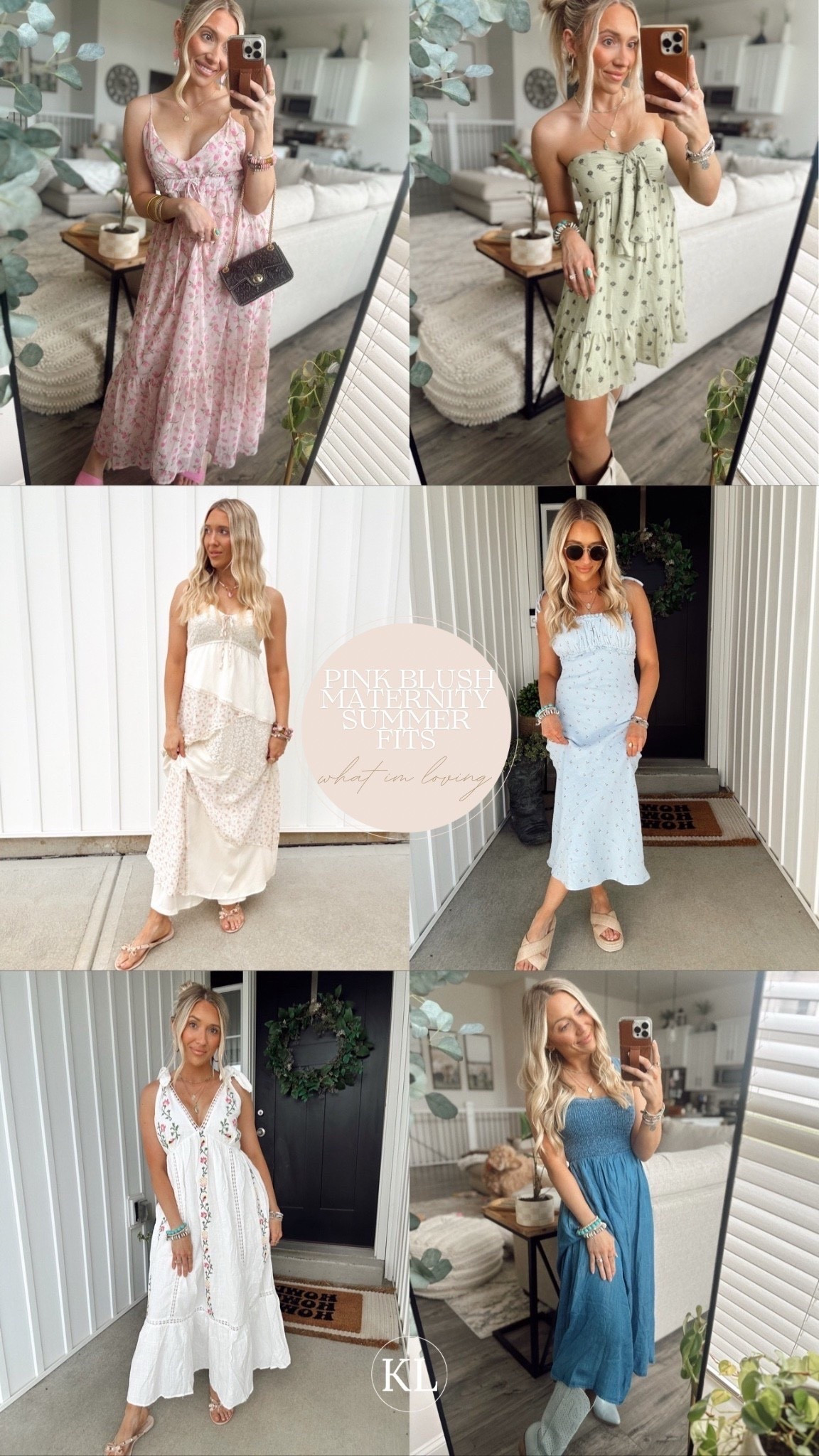 Outfit roundup from @pinkblush | @pinkblushmaternity 👢🌾💕🍃🫶🏻🧺
Whether you’re newly pregnant, postpartum, or just a girlie looking for cute, comfy, and affordable summer fits—PinkBlush has something for every season of life. I love how versatile their pieces are—bump-friendly, nursing-friendly, and stylish enough to wear long after baby. Which look is your fave? 💕 #pinkblushmaternity #summerstyle #maternityfashion #postpartumstyle #affordablefashion #bumpfriendly #ltkstyle #ltkfashion#LTKSummerEdit 

Follow my LTK @kerstynnicolelemons on the @shop.LTK app to view this post and get my exclusive app-only content!

#liketkit #LTKStyleTip #LTKBump
@shop.ltk
https://liketk.it/5gyKw

#LTKFamily #LTKBaby #LTKBump