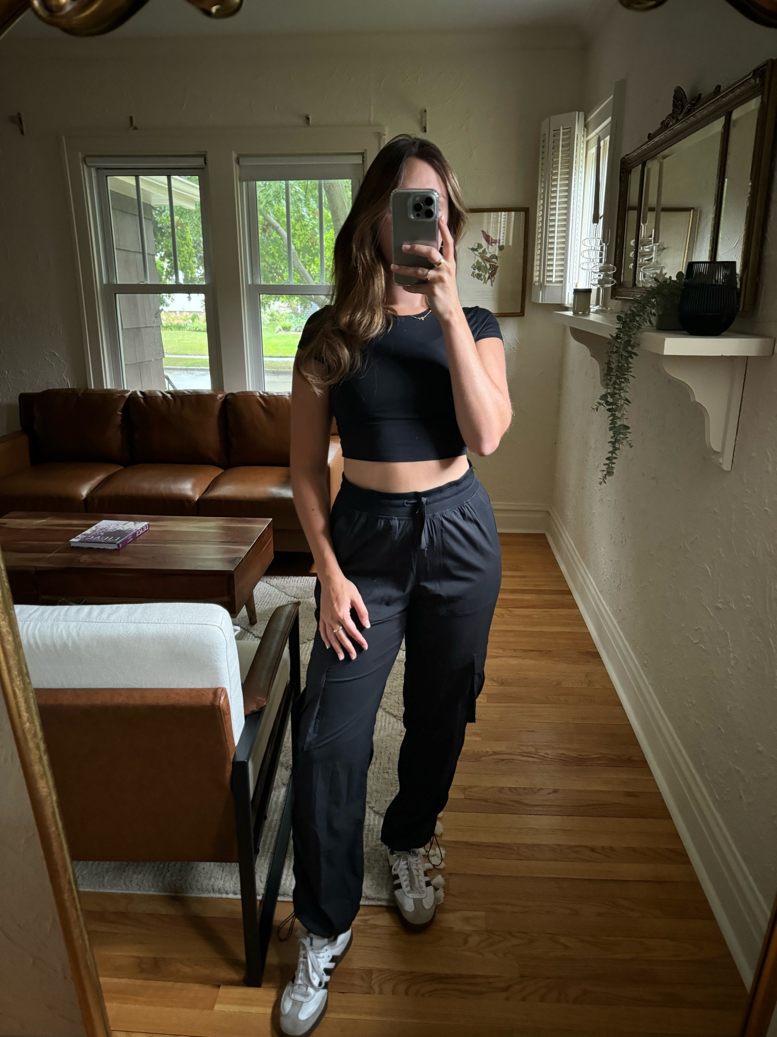 Finally - a high rise fitting dance studio cargo pants!