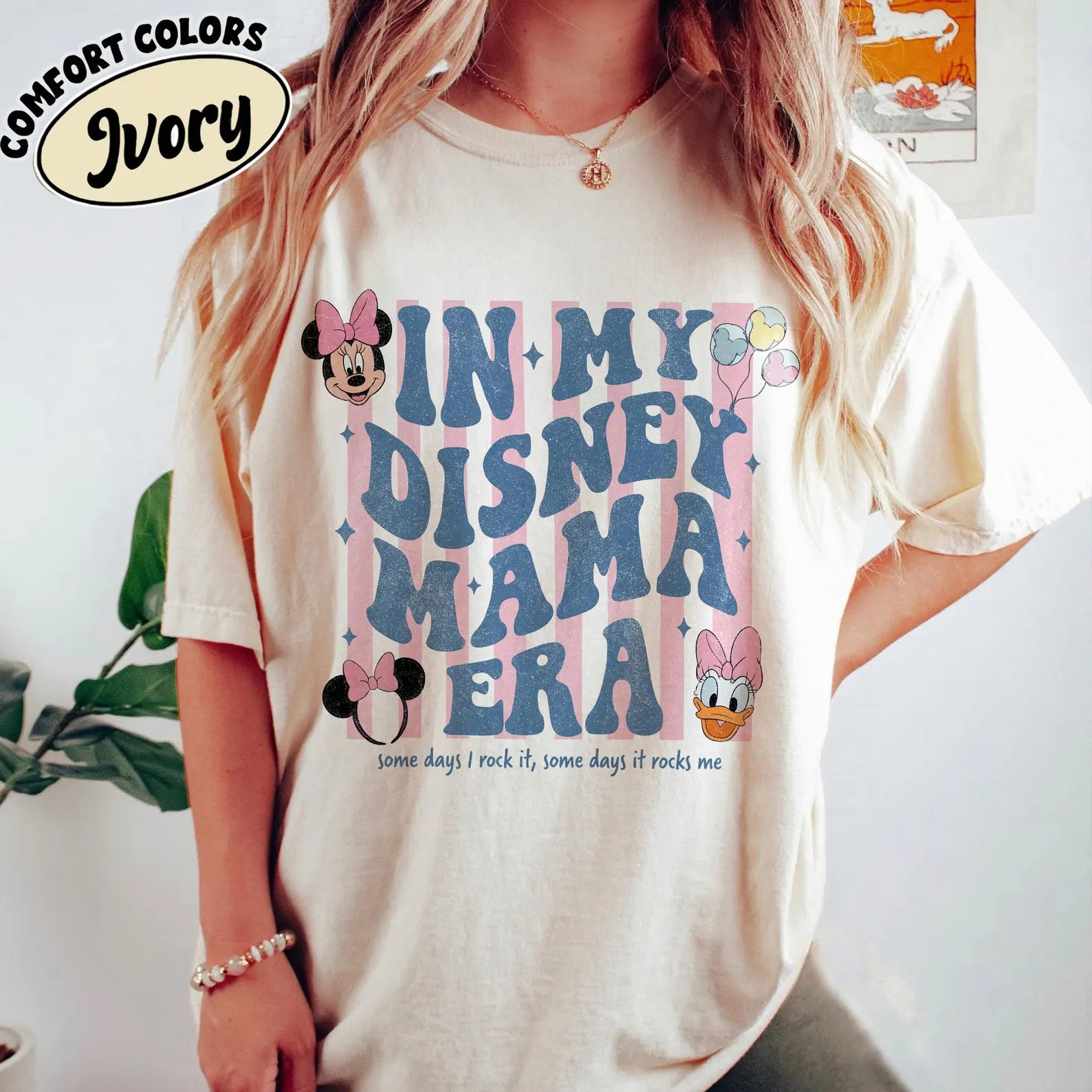 Stripped In My Disney Mama Era Shirt, Minnie Mom Shirt, Disney Mom Shirt, Disney Mama Tee, Disney... | Etsy (Global)