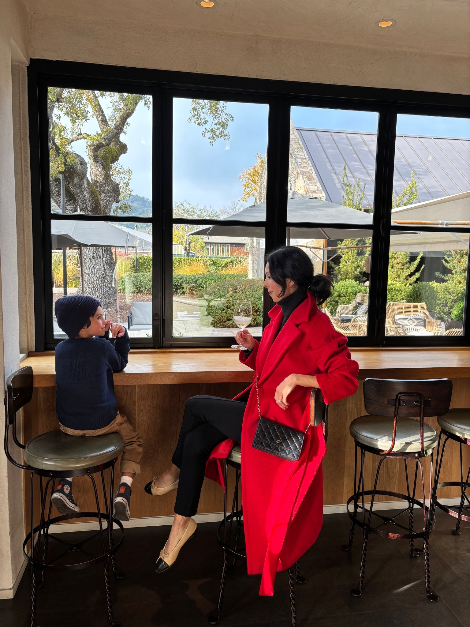 I found my holiday red belted coat on clearance! It is so beautiful in person and is very soft. I’m wearing a size small. 

Black Gap ponte pants. Size down. These are so comfortable and look like a classic riding pant. 

Chanel bag. 

Chanel cap toe ballet flats. 

Holiday coat, holiday outer wear, red coat.

#LTKmomlife #LTKSaleAlert #LTKHoliday