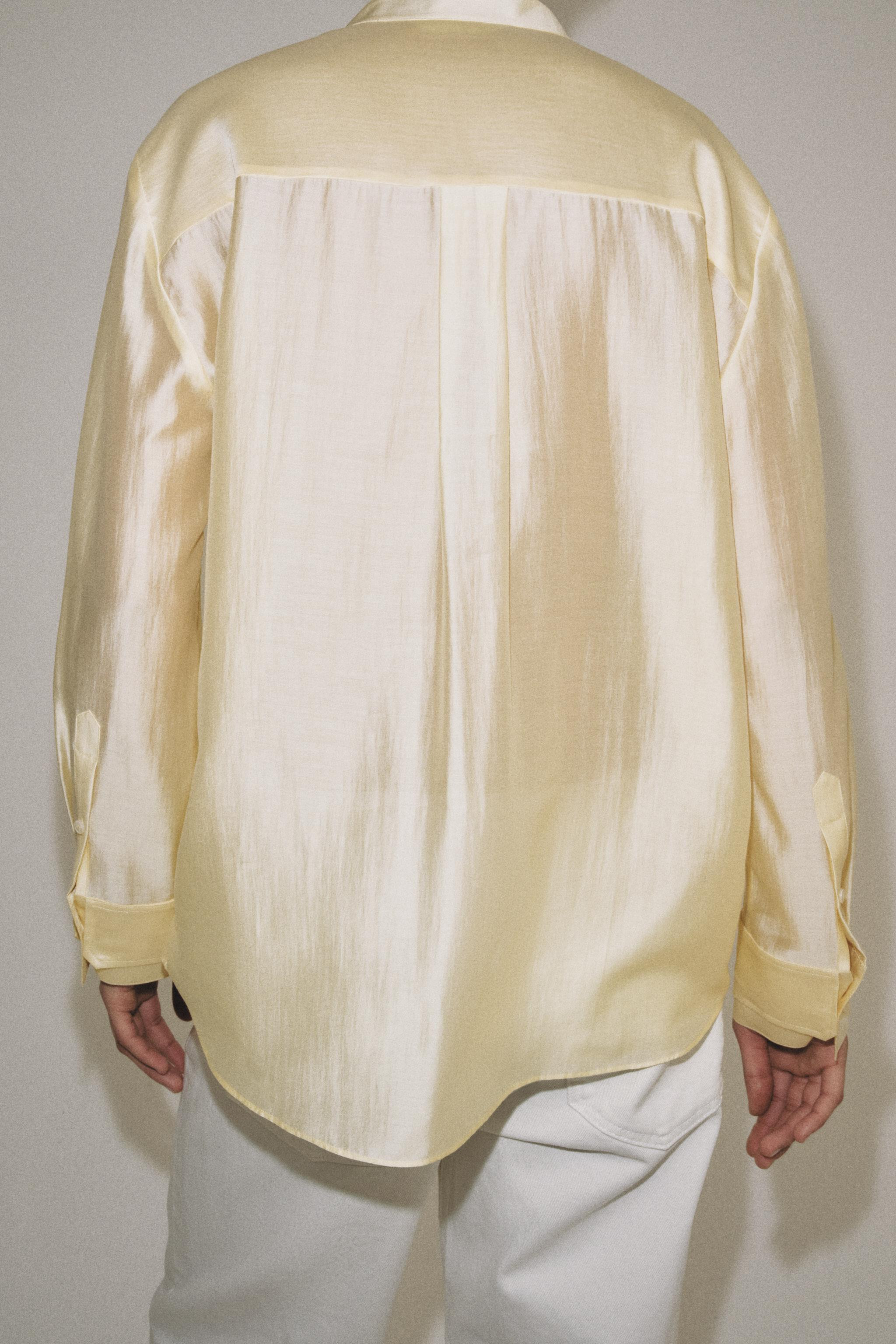 ZW COLLECTION FLOWY SHIRT | Zara US