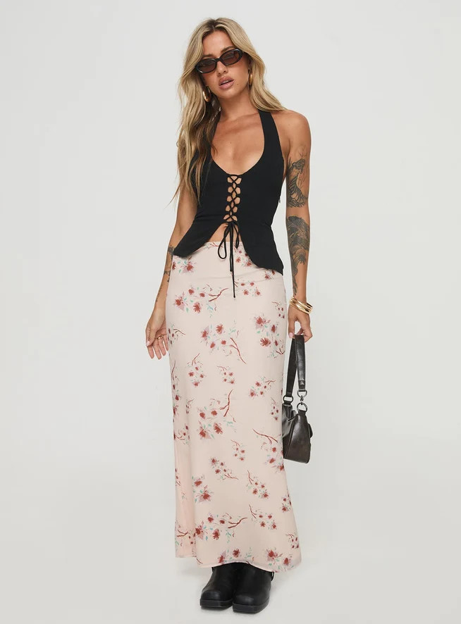 Sunbliss Maxi Skirt Multi | Princess Polly US