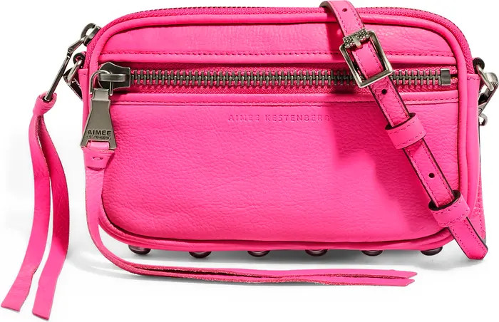 Aimee Kestenberg Let's Ride Mini Leather Crossbody Bag | Nordstrom | Nordstrom
