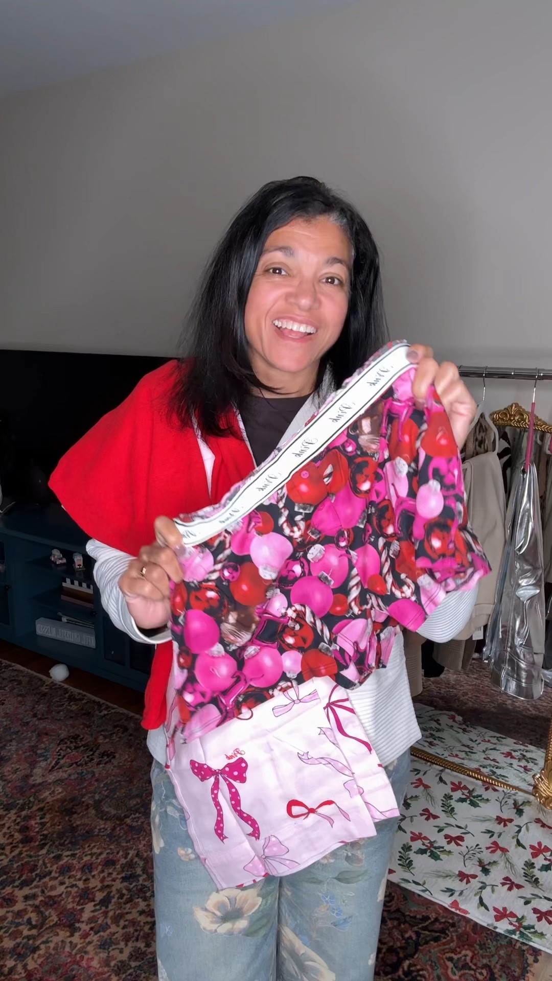 Every Christmas we get matching pajamas. Our go to pajamas is Victoria’s Secret pink. Their designs are so cute. They’re so soft and so comfortable.  Don’t forget the matching shirts.

#LTKHoliday #LTKGiftGuide #LTKStyleTip