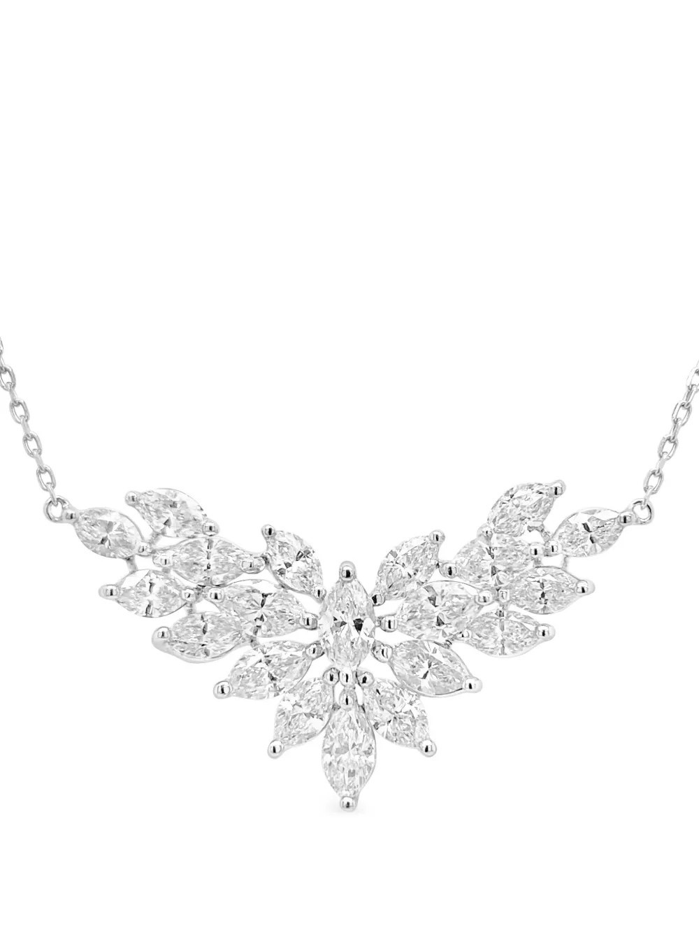 HYT Jewelry platinum and diamond necklace - Silver | Farfetch Global