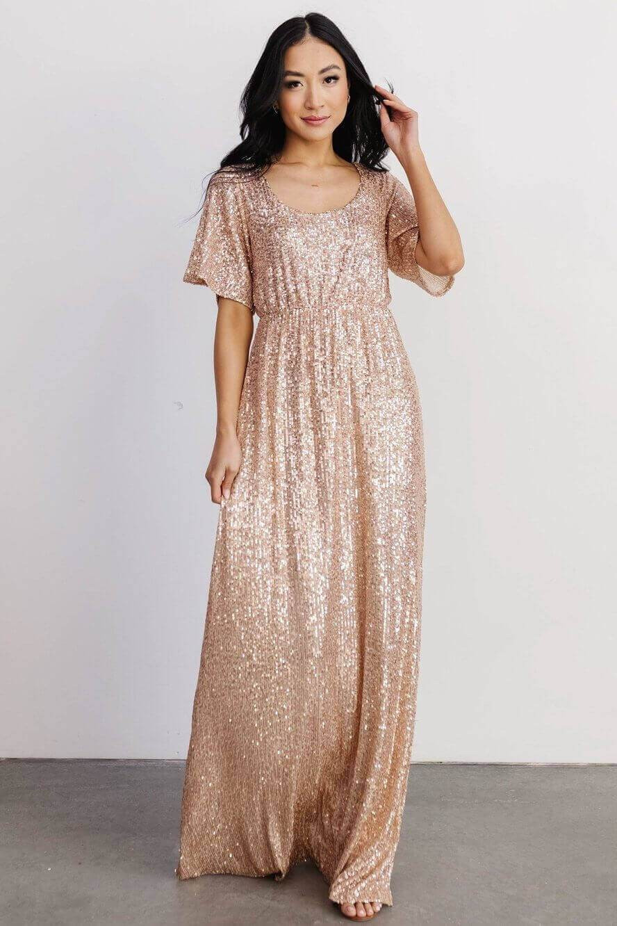 Gatsby Sequin Gown | Baltic Born