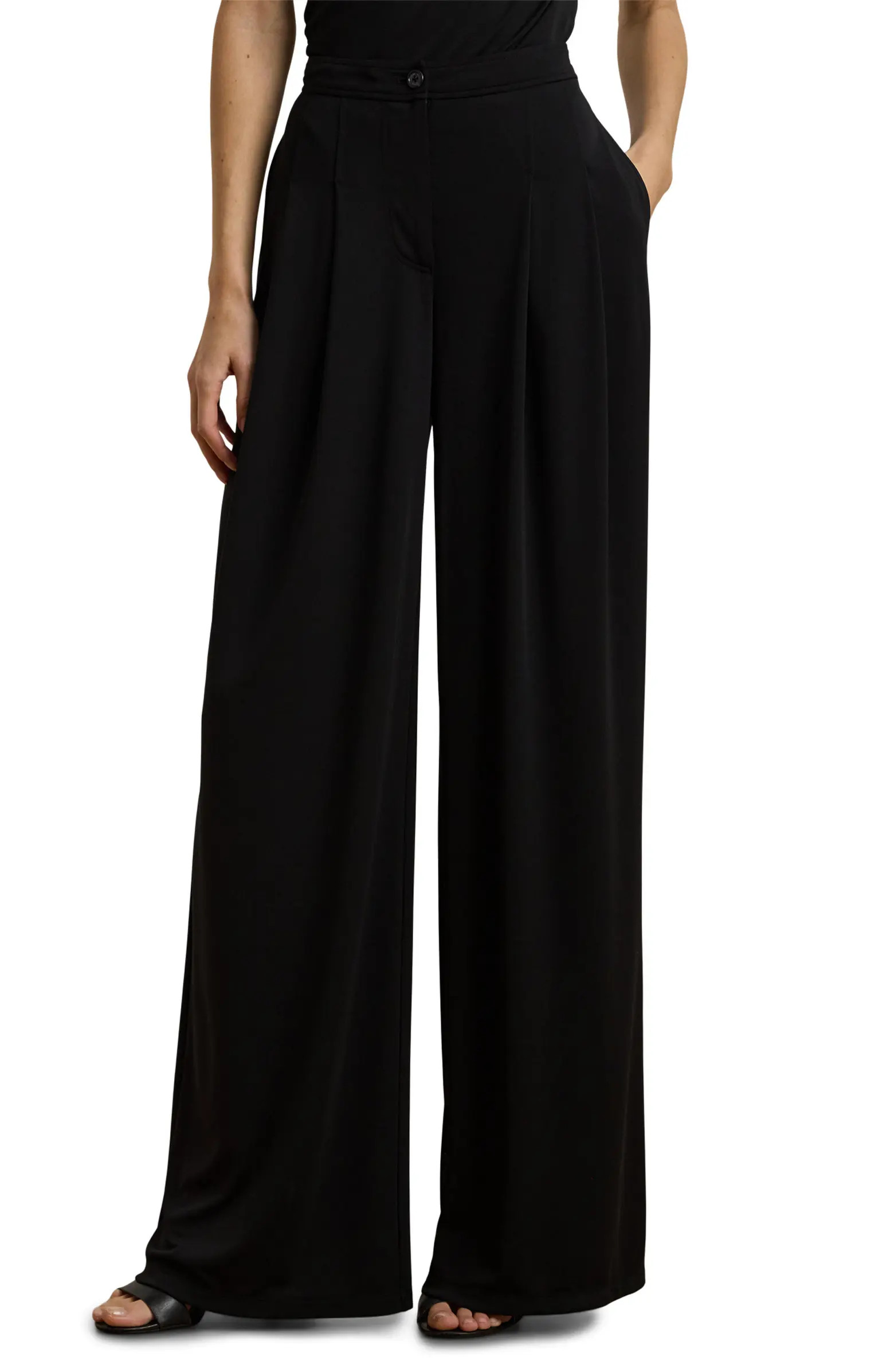 Jersey Wide Leg Pants | Nordstrom
