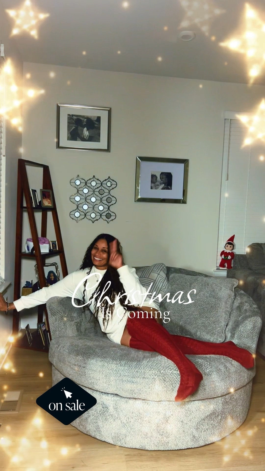 I don’t know about you guys but I’m either always hot or always cold so these over the knee cozy socks came right on time! Under $15 so you cannot beat that! This is an older #Fendi sweatshirt that I tossed on but I pinned some sweaters for you guys to check out. A good lounge around the house on your lazy holiday mornings, nights and weekends. Enjoy! 

#hotcocoa #marshmallows #christmas #holiday #socks #stuffers #stockingstuffers #lazy #fun #house #ltku #ltkvlog #ltkseasonal 

#LTKGiftGuide #LTKFindsUnder50 #LTKHoliday