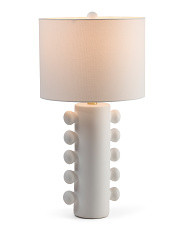 24in Side Dots Table Lamp | TJ Maxx