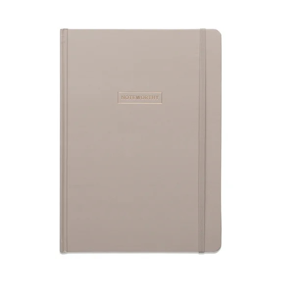 Pen + Gear Hardcover Journal, Taupe, 7.5" x 10.25" x 0.875", 200 Lined Pages - Walmart.com | Walmart (US)