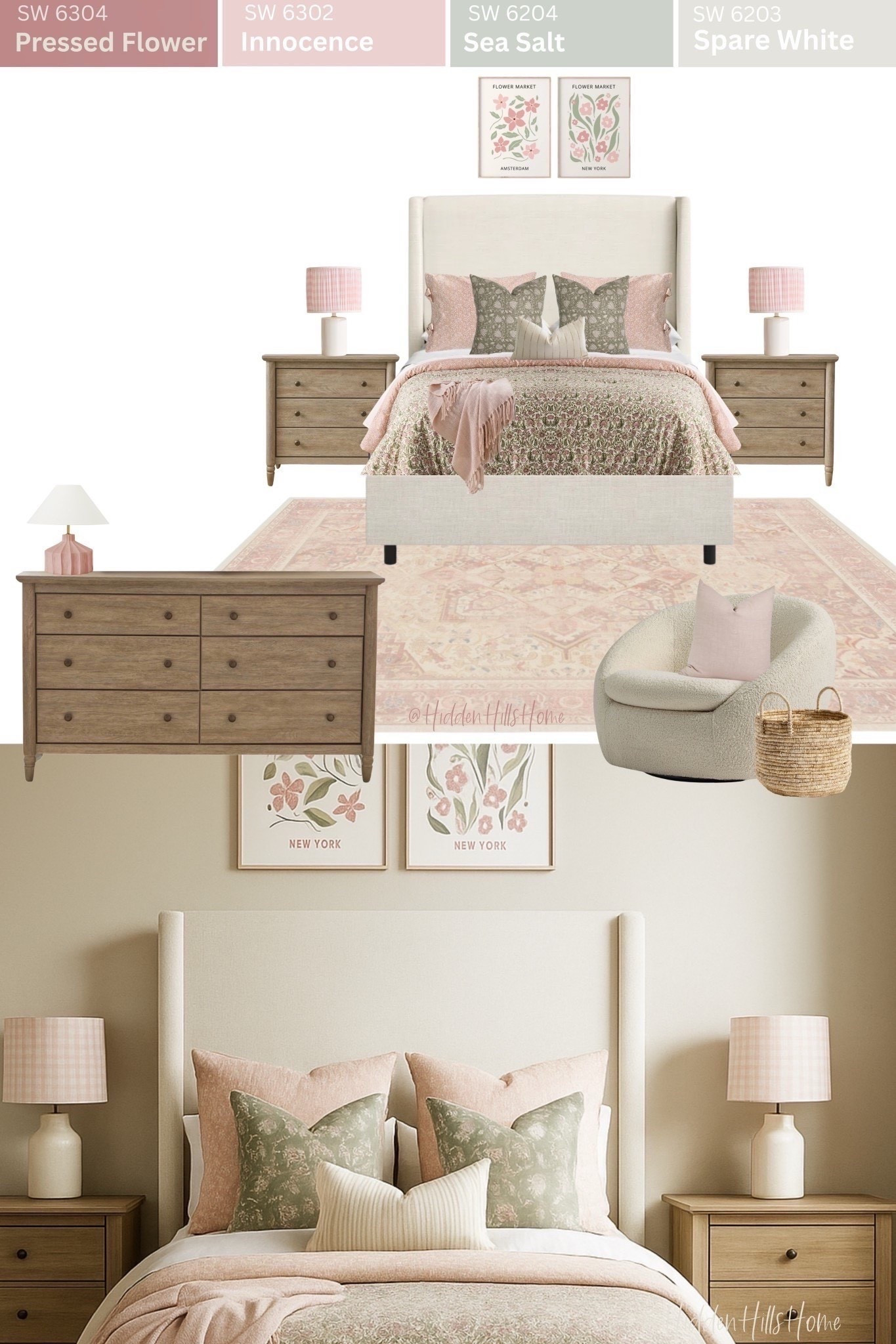 Girls bedroom decor mood board! Pink and green girls room decor ideas! Cute teen bedroom design ideas, feminine girls room decor, Tilly bed, affordable nightstand, bedroom rug #girlsroom


#LTKGiftGuide #LTKKids #LTKHome