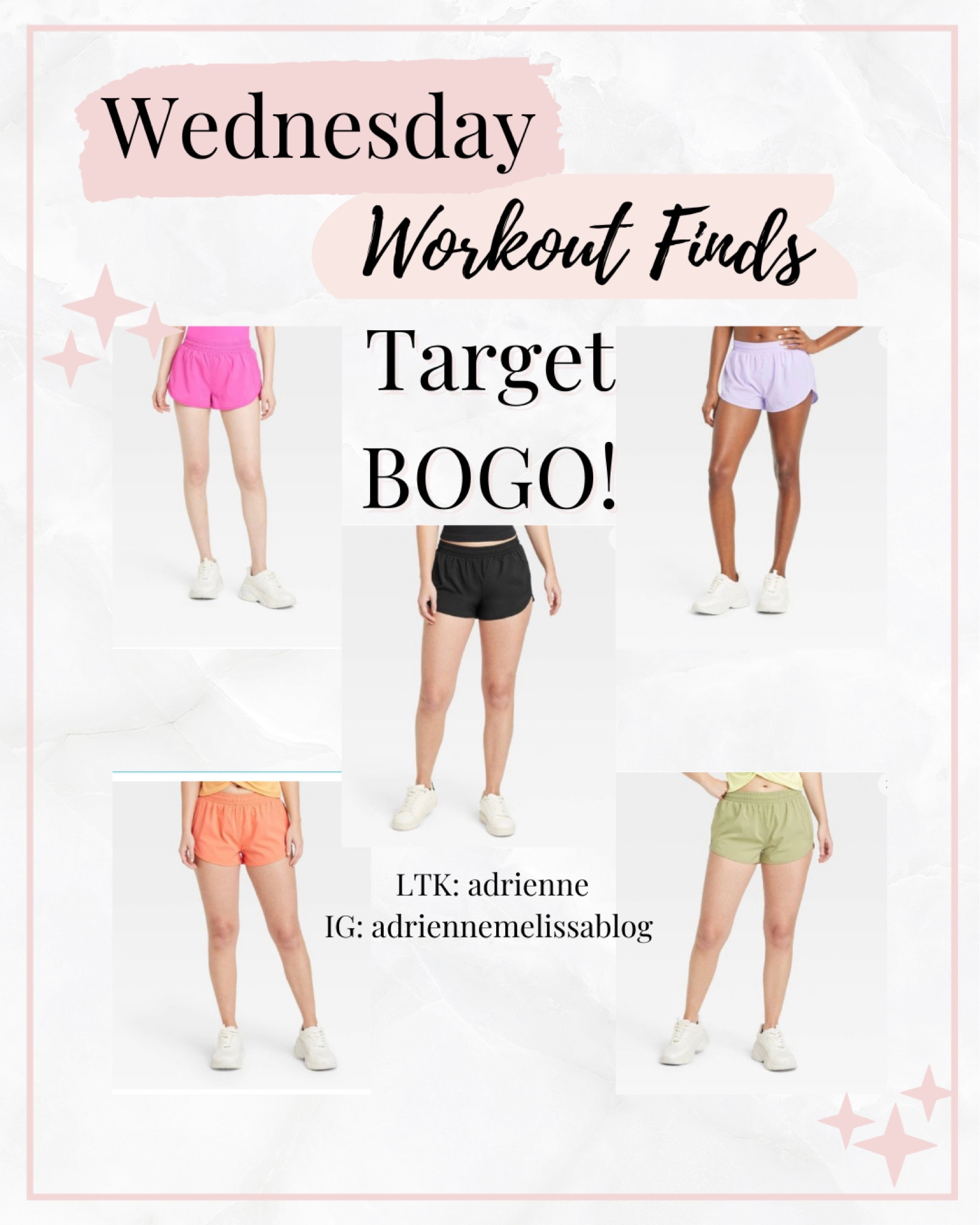What a deal! Buy one, get one free on these stylish athletic shorts at Target! 😱
Only $16 and your choice from these fun summer colors!
#target #targethaul #targetbogo #targetdeal #targetsale #deal #sale #bogo #womensclothes #athleticwear #shorts

#LTKFind #LTKsalealert #LTKSeasonal