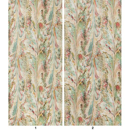Lee Jofa Taplow Paper Juniper/Petal Wallpaper | DecoratorsBest