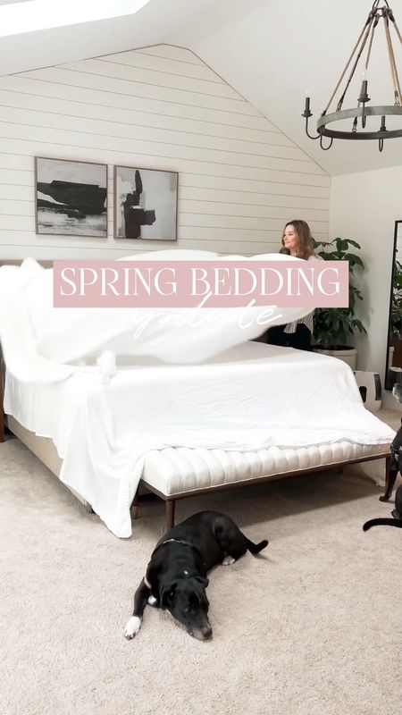 Spring bedding updates!

#LTKhome #LTKSeasonal