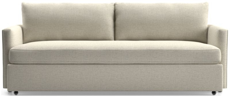 Lounge 89" Queen Trundle Sleeper Sofa + Reviews | Crate & Barrel | Crate & Barrel