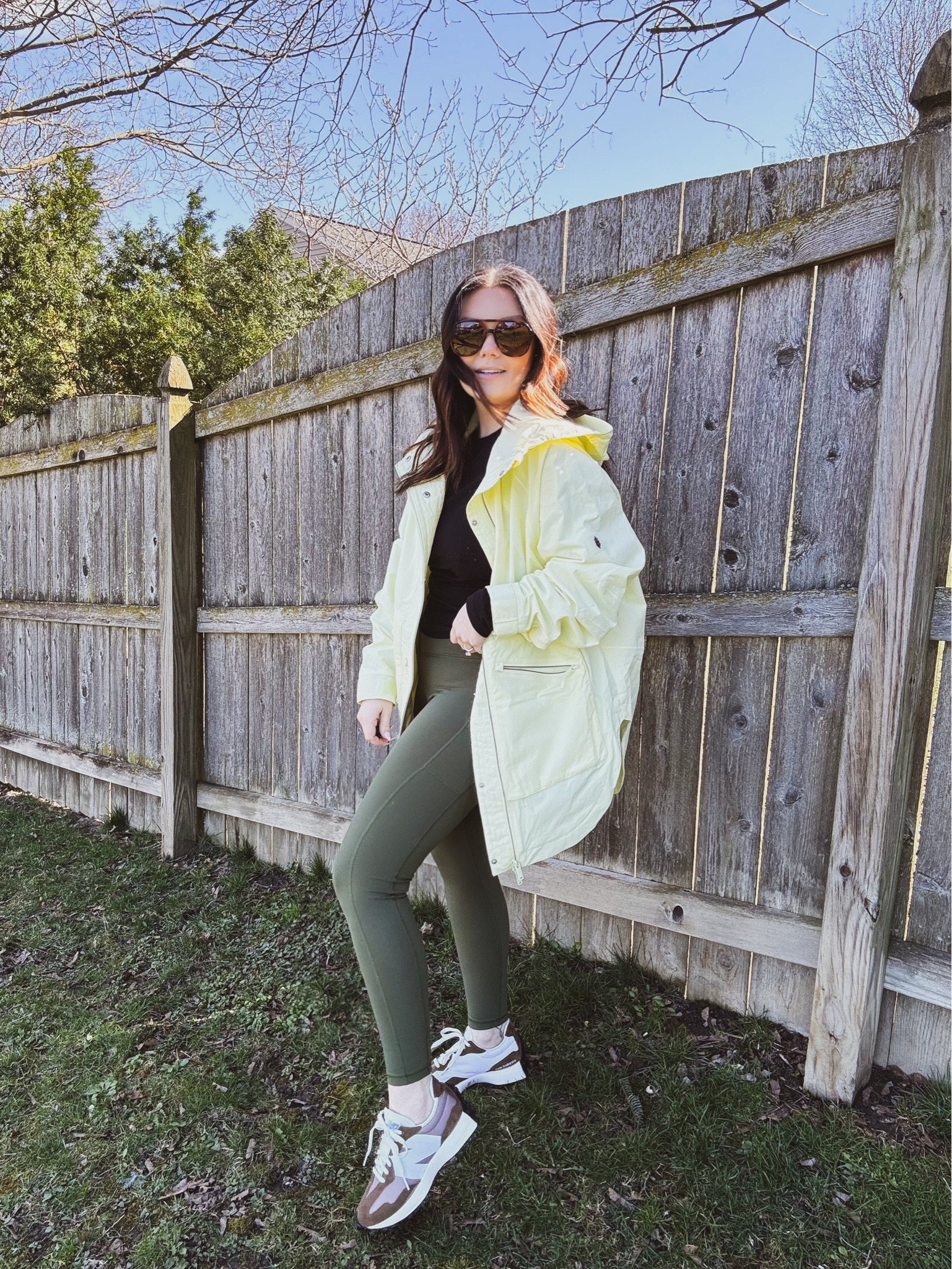 seeing that sun 🙌🏻 brought out the yellow jacket since it actually kind of feels like spring! not really because it’s still cold, but it’s fine ☀️

my jacket comes in more colors! full outfit linked in my bio 🤍

.
.
.

#lookingforspring #springvibes #springstyle #saturdaystyle #weekendfit #easterweekend #yellowrainjacket #whenyouwearfp #fpmovement #newbalance327 #outfitinspo #casualstyle #nyblogger #newenglandblogger #ltkblogger #teamltk #ltk 

#LTKfitness #LTKshoecrush #LTKstyletip