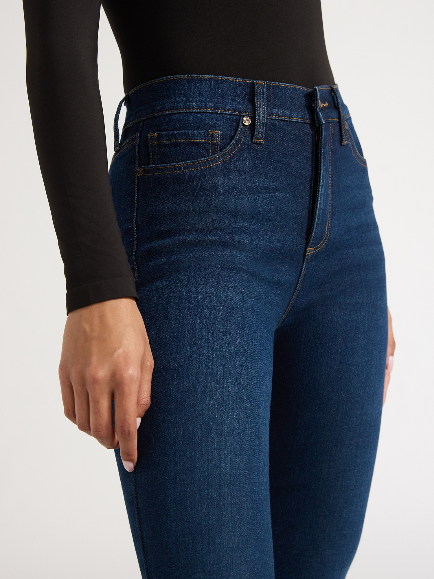 Sofia Jeans Women's and Women's Plus Melissa Flare High Rise Jeans, 33.5" Inseam, Sizes 0-28W - W... | Walmart (US)