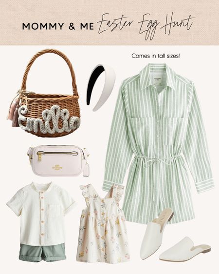 Mommy and me Easter outfit ideas for an egg hunt 🌸

#LTKbaby #LTKstyletip #LTKSeasonal