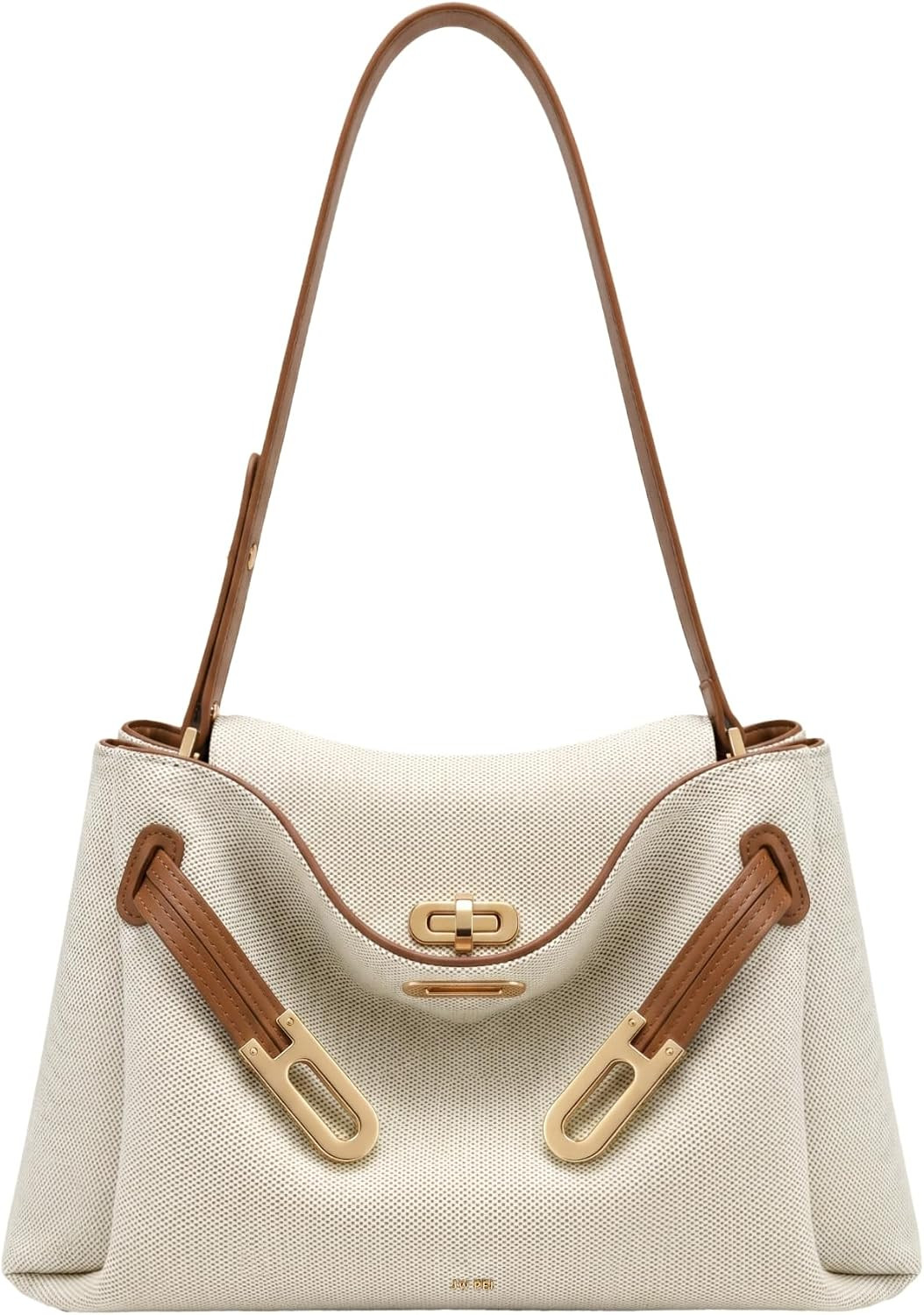JW PEI Women's Rhea Pebbled Double Buckle Shoulder Bag | Amazon (US)